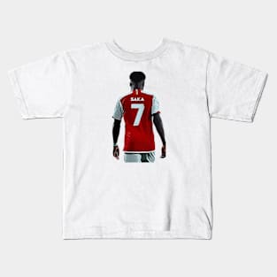 Back turned Bukayo Saka Kids T-Shirt